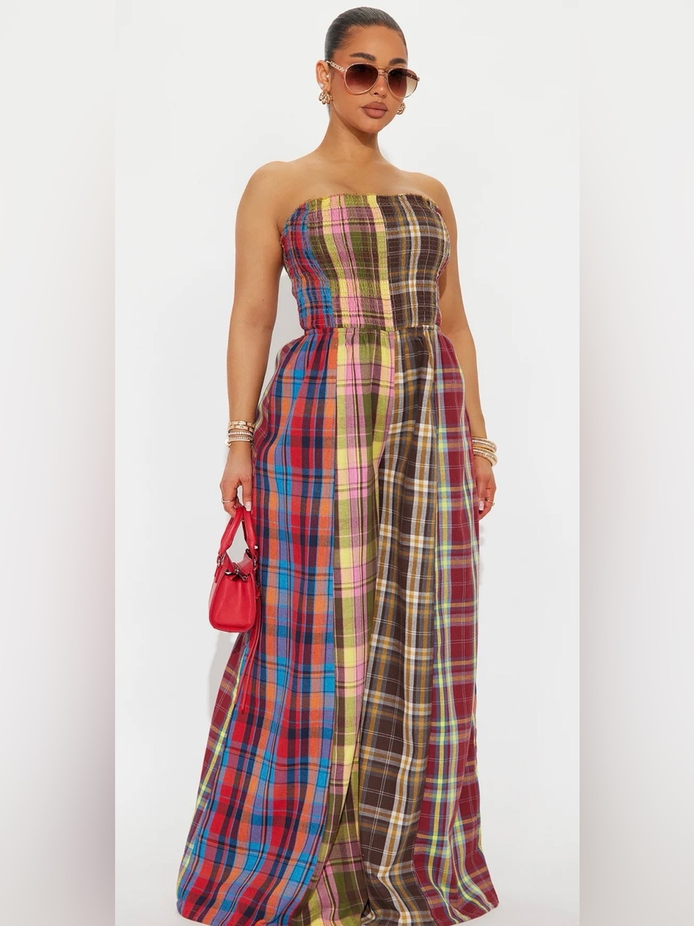 Tossed and Turned Flannel Jumpsuit